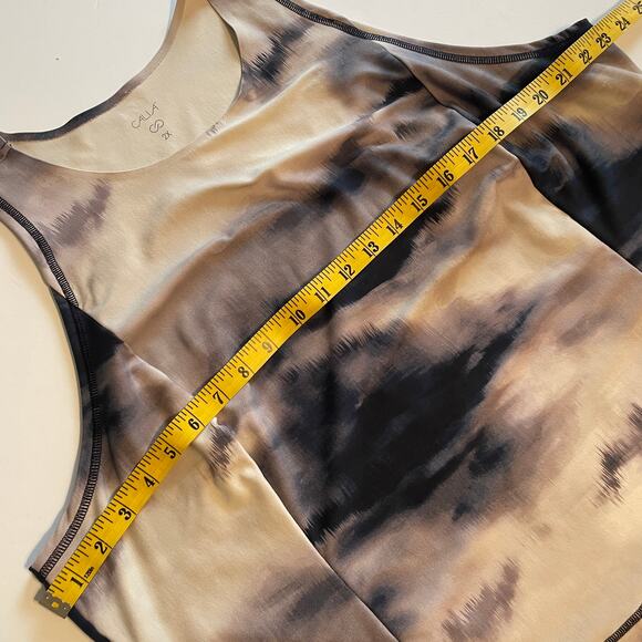 Calia Daybreak Tank Womens Size 2X Ardosia Slate Cropped Workout Top Gym - Picture 11 of 11